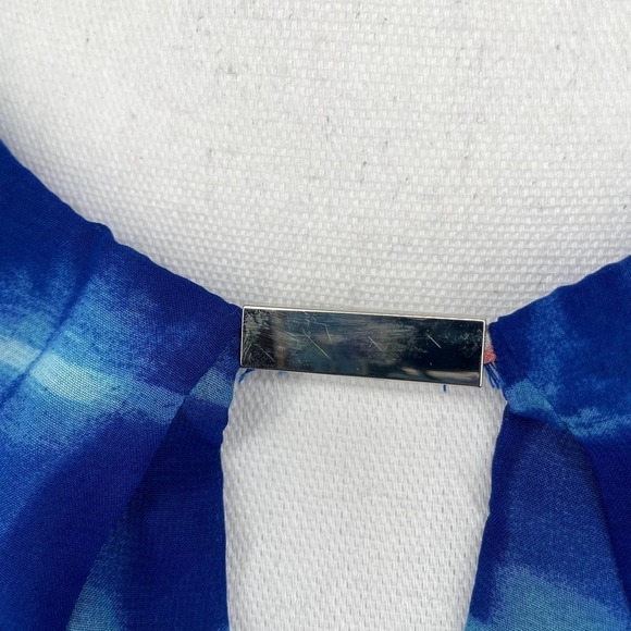 NEW DR Collection Striped Sleeveless Maxi Dress Petite Small - Picture 4 of 7